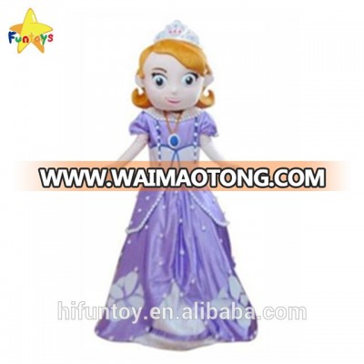 Funtoys CE Adult Sofia Mascot Costume Princess Cartoon Suit