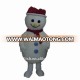 Wholesale factory cartoon snowman Mascot costumes MAE-0128